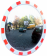 Сферическое зеркало дорожное со световозвращающей окантовкой в Ижевске
