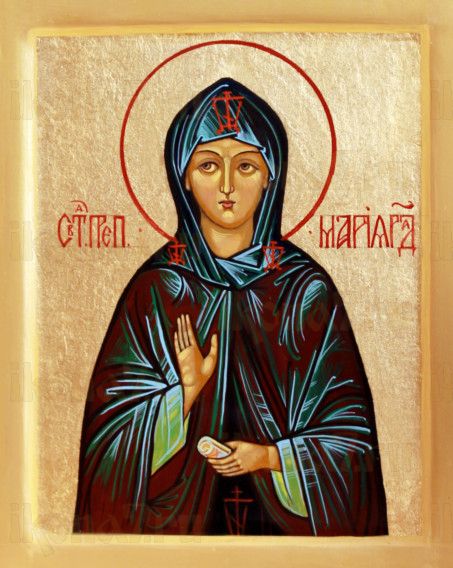 Икона Мария Радонежская (рукописная)