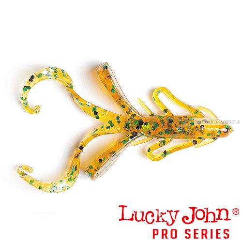Твистер Lucky John Pro Series HOGY HOG 1,2" / 30,5 мм / цвет PA19 / 10 шт