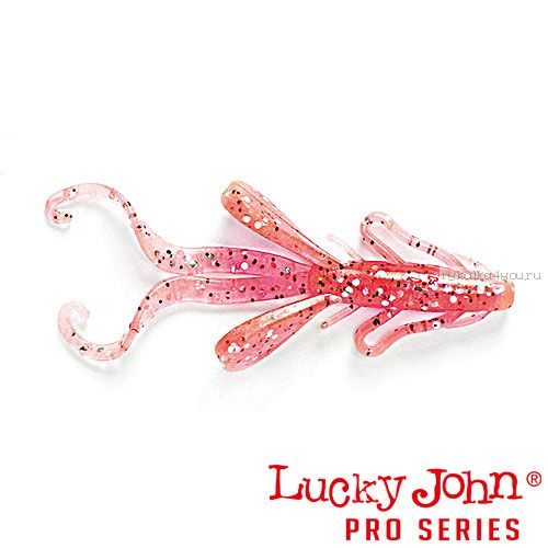 Твистер Lucky John Pro Series HOGY HOG 2,6" / 66 мм / цвет 016 / 5 шт
