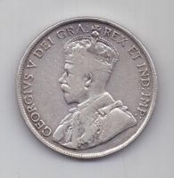 50 центов 1918 г. Канада (Великобритания)