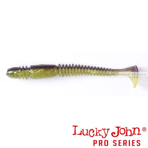 Виброхвост Lucky John Pro Series TIOGA 3,4" / 86,4 мм / цвет T36 / 6 шт