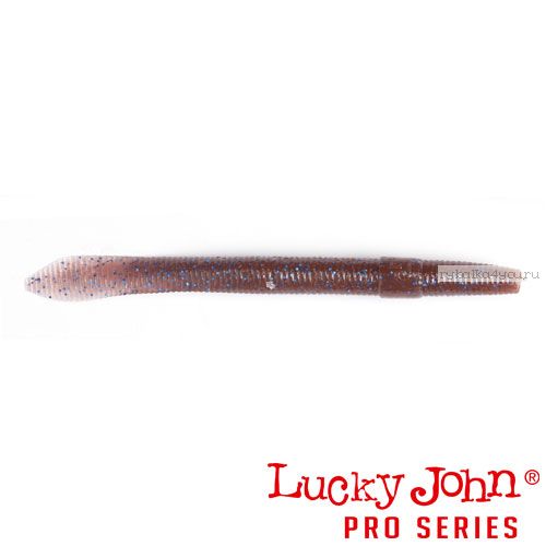 Виброхвост Lucky John Pro Series WACKY WORM 3,9" / 99 мм / цвет S19 / 10 шт