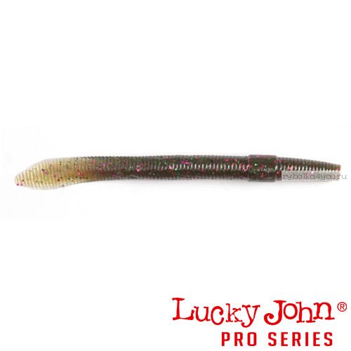 Виброхвост Lucky John Pro Series WACKY WORM FAT 5,7" / 145 мм / цвет S21 / 6 шт
