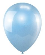 Голубой гелиевый шар