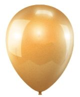 Золотой гелиевый шар