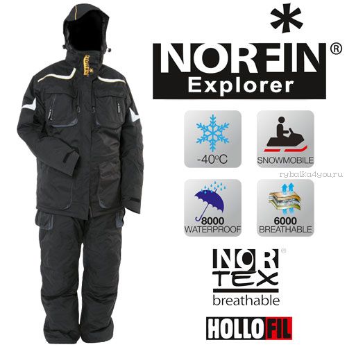 Костюм зимний Norfin Explorer (Артикул: 34000)
