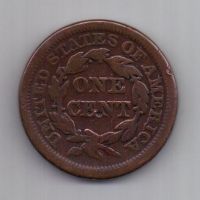 1 цент 1853 г. США