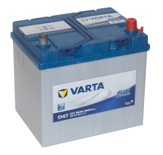 Автомобильный аккумулятор АКБ VARTA (ВАРТА) Blue Dynamic 560 410 054 D47 60Ач ОП