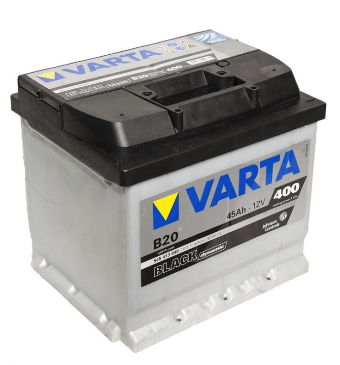 Автомобильный аккумулятор АКБ VARTA (ВАРТА) Black Dynamic 545 413 040 B20 45Ач ПП