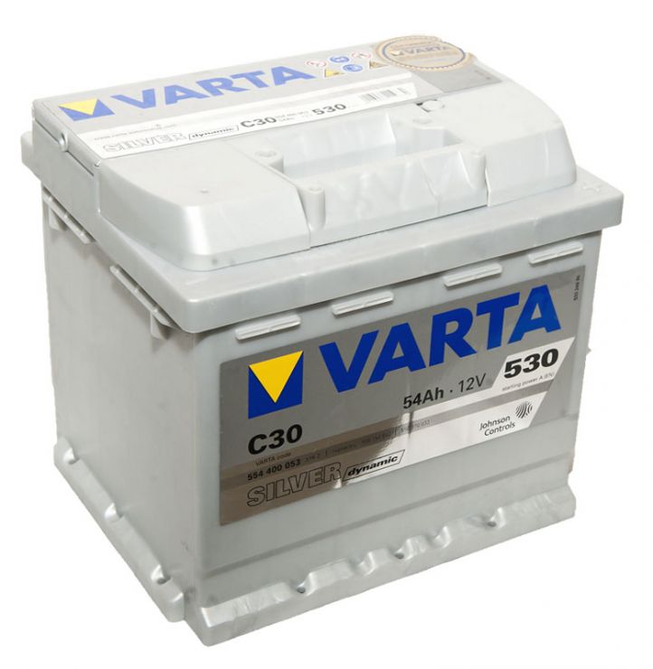Автомобильный аккумулятор АКБ VARTA (ВАРТА) Silver Dynamic 554 400 053 C30 54Ач ОП