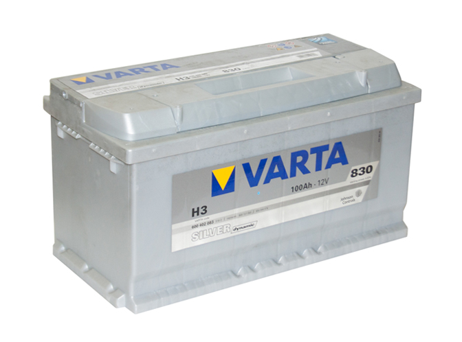 Автомобильный аккумулятор АКБ VARTA (ВАРТА) Silver Dynamic 600 402 083 H3 100Ач ОП