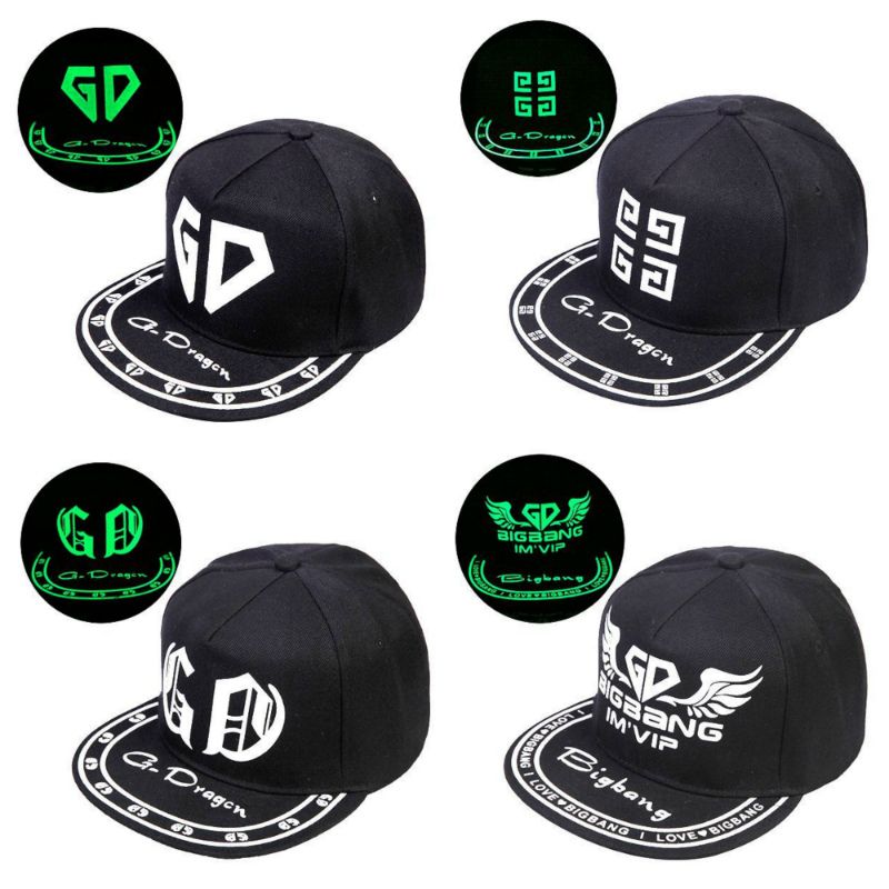 Светящаяся кепка с логотипом G-Dragon