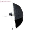 Fujimi FJSU-R40 Софтбокс-зонт белый на отражение. Цвет чёрный/белый. ф101 см