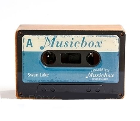 Музыкальная коробочка Retro Cassette «Swan Lake» - Blue