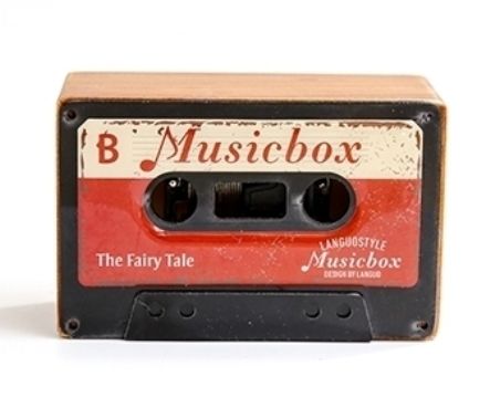 Музыкальная коробочка Retro Cassette «Fairy Tale» - Red