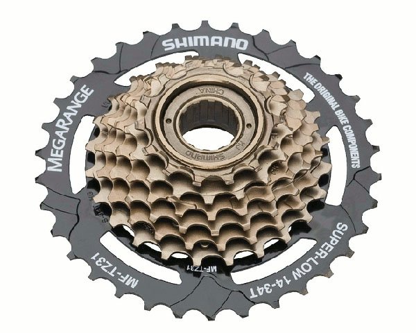 Трещотка SHIMANO MF-TZ31 MEGARANGE, 7 скоростей 14-28Т