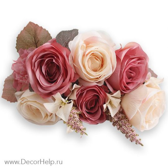 Розы розовые (10шт) арт: DCR002