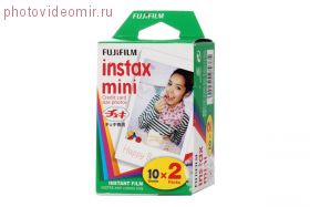 Картридж Fujifilm Instax Mini Glossy для Fujifilm Instax 7S2550S и Polaroid PIC300 на 20 фото