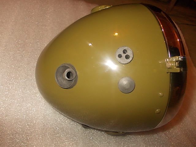 Фара м72 оригинал в сборе реставрация. Вcе лампочки резиночки и ...