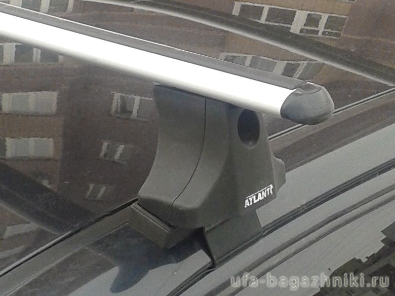 Багажник на крышу Hyundai Elantra 3, Атлант, аэродинамические дуги