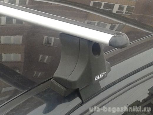 Багажник на крышу Hyundai Elantra 3, Атлант, аэродинамические дуги