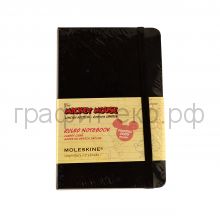 Книжка зап.Moleskine Pocket Disney линейка черная LEDIMM710