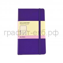 Книжка зап.Moleskine Pocket Classic карман фиолет. QP015Н1