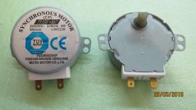 Мотор вращения тарелки СВЧ 220V-240V, 5/6 r/min, высота вала 11 мм