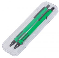 Набор Future шариковая ручка и механический карандаш в прозрачном пластиковом футляре
