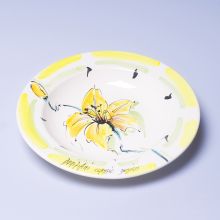 Тарелка Domiziani глубокая Классик керамика ручной работы - d 24 см (Италия)