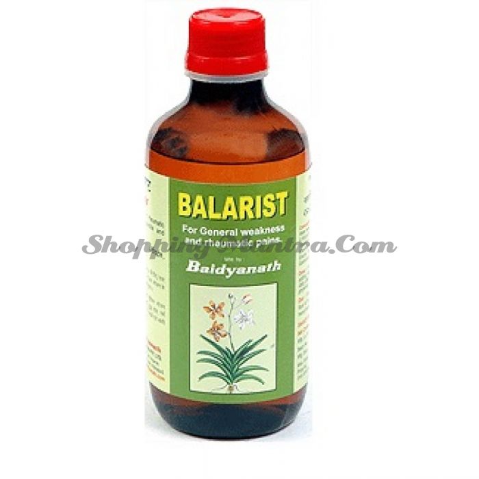 Баларишта лекарственная настойка для лечения нарушений Вата типа Байдьянатх / Baidyanath Balarishta