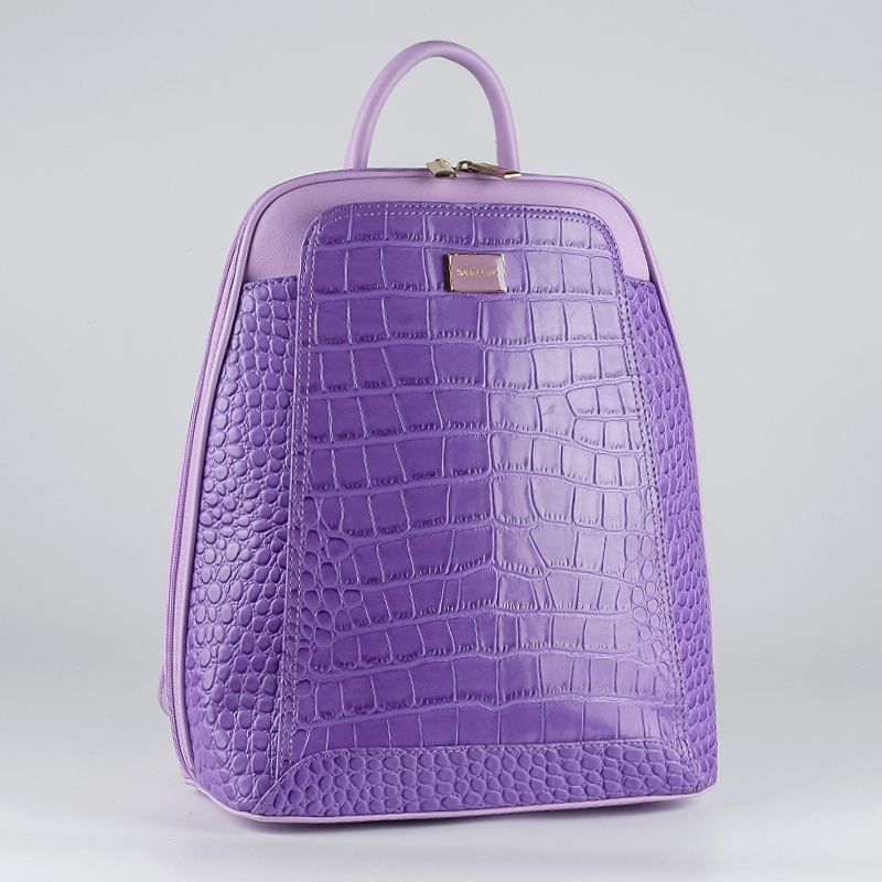 Рюкзак женский 1511820; экокожа; пурпурный