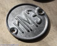 Эмблема мотоцикла М-72 с надписью "ИМЗ"