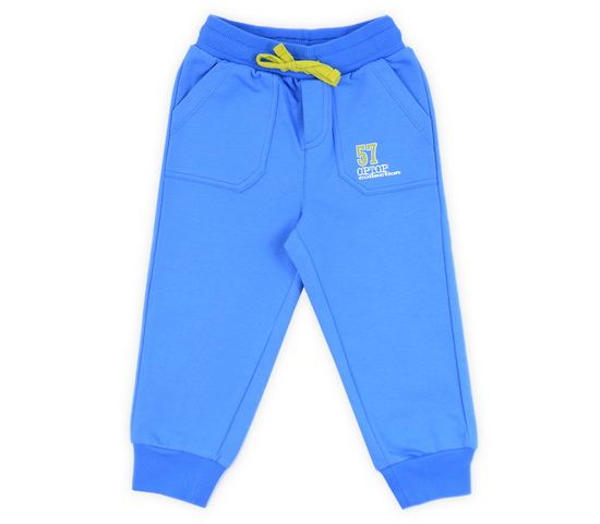 Синие спортивные штаны Crockid