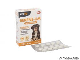 Serene-UM 30 таблеток для кошек и собак - успокаивающее средство
