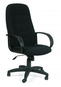 Кресло CHAIRMAN 727/10-356 для руководителя, ткань, цвет черный