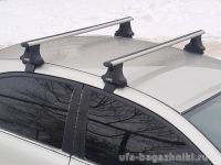 Багажник на крышу Toyota Corolla 2001-06, Атлант, аэродинамические дуги