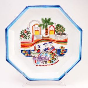 Тарелка декоративная керамическая Ceramiche de Simone POT32FK (Италия)