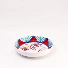 Тарелка Ceramiche de Simone глубокая низкая «Салина» керамика ручной работы - d 20 см (Италия)