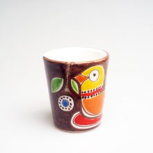 Стакан Ceramiche de Simone «Стромболи» керамика ручной работы - 9,5 х 8,5 см (Италия)