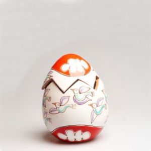 Яйцо-шкатулка-копилка керамическое Ceramiche de Simone UO704AFK_2 (Италия)