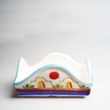 Салфетница Ceramiche de Simone «Лодка» керамика ручной работы - 14 х 12 см (Италия)