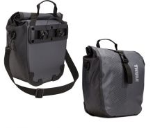 Набор велосипедных сумок Thule Pack"n Pedal Shield Pannier, размер S, темно-серый (2 шт.)