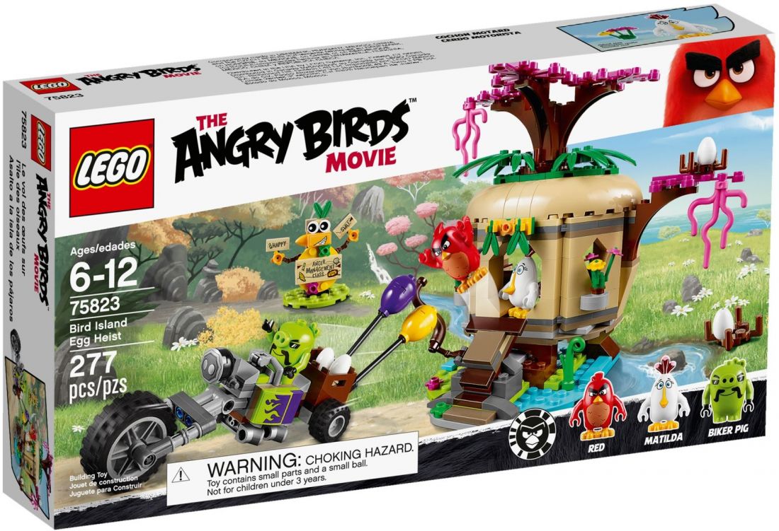 75823 Кража яиц с птичьего острова Конструктор ЛЕГО Angry Birds