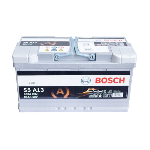Автомобильный аккумулятор АКБ BOSCH (БОШ) S5 A13 / 595 901 085 S5 AGM 95Ач о.п.
