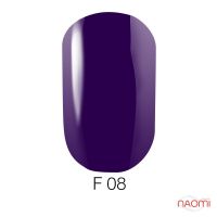 Гель-лак для ногтей Go Fluo #8 (фиолетово-синий, флуоресцентный), 5.8 мл