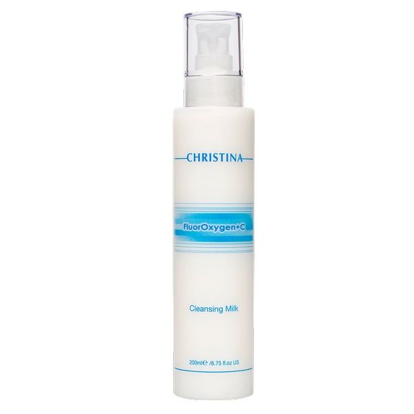 Очищающее молочко для лица FluorOxygen+C Christina (ФлюрОксиген Кристина) 200 мл