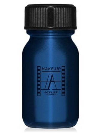 Make-Up Atelier Paris Aquacream AQBL Blue Акварель жидкая кремовая синяя
