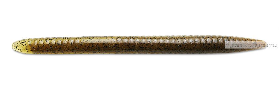 Слаг Keitech Salty Core Stick 5,5" 14,5 см / 5,5 гр / цвет - 101 Green Pumpkin PP. (упаковка 7 шт)